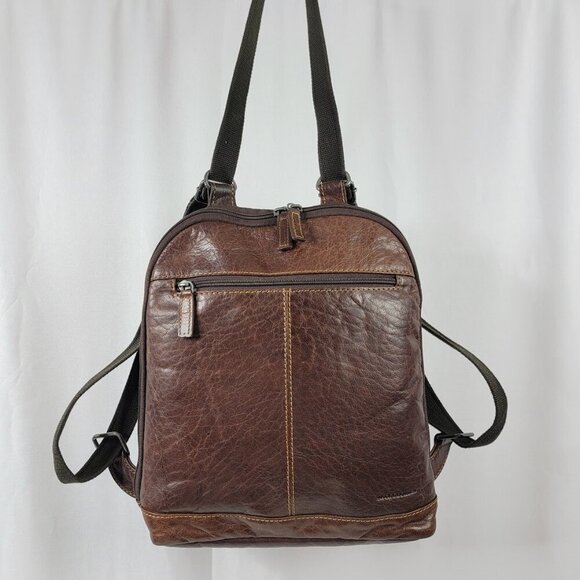 Jack Georges Leather Backpack – Rugged, Refined & Ready for Anything - Picture 2 of 12